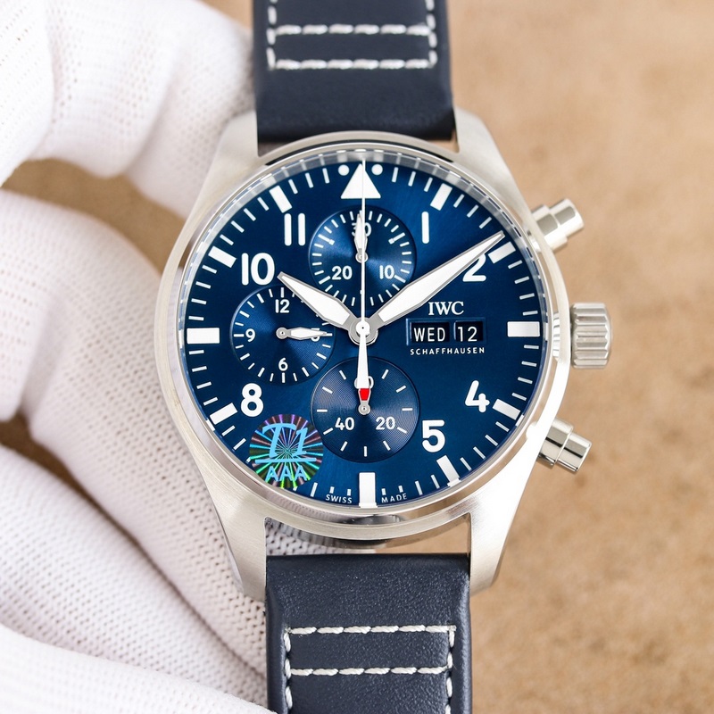 IWC Pilot's Replica Watch IW378003 with High-Tech Rose Gold Coating-2