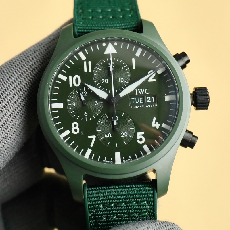 IWC Pilot's Chronograph Upgraded Ceramic Edition with Unmatched Quality-3