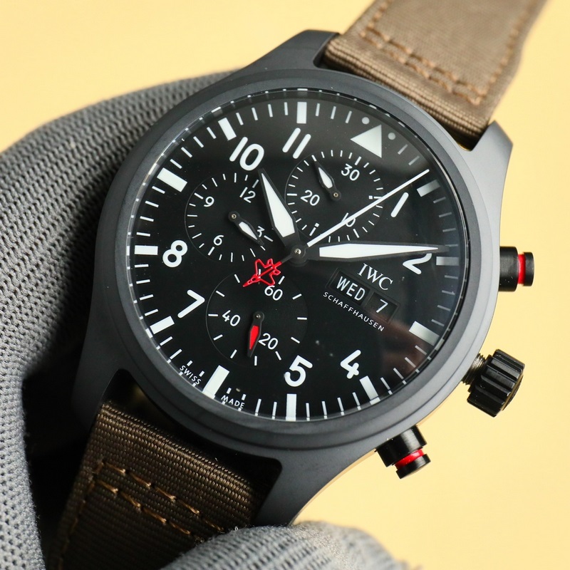 IWC Pilot's Replica Watch Chronograph Premium Ceramic Upgrade Market Sensation-3