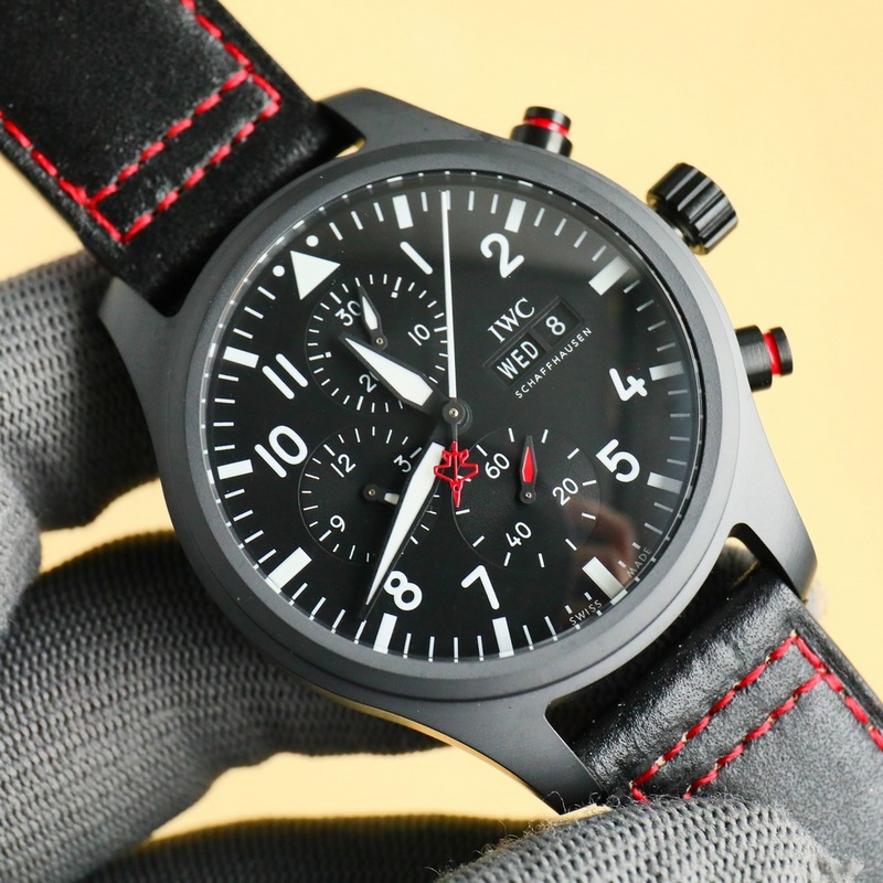 IWC Pilot's Replica Watch Chronograph Premium Ceramic Upgrade Market Sensation-4