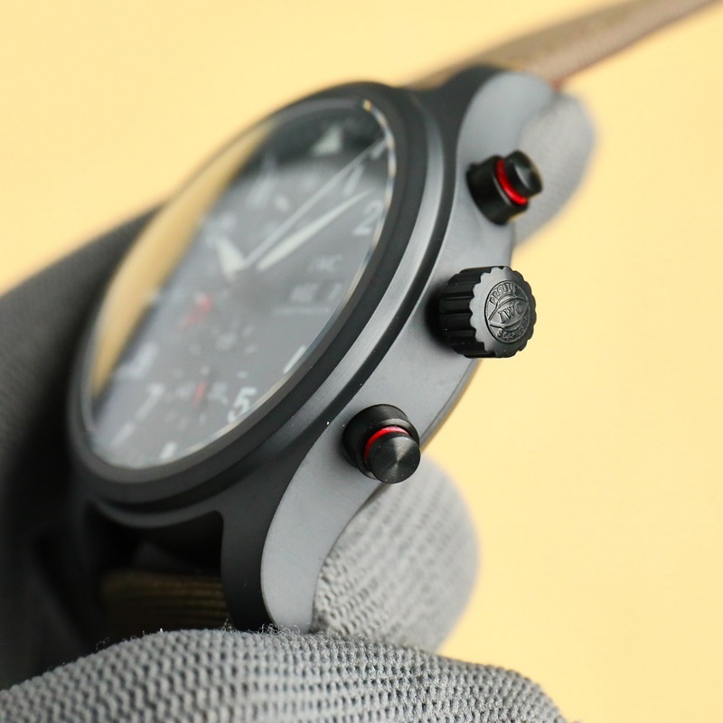 IWC Pilot's Replica Watch Chronograph Premium Ceramic Upgrade Market Sensation-5