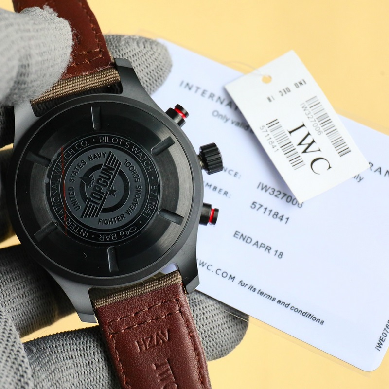 IWC Pilot's Replica Watch Chronograph Premium Ceramic Upgrade Market Sensation-7