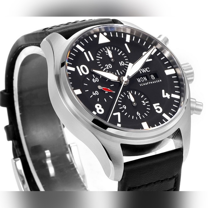 IWC Pilot's Replica Watch IW378003 Rose Gold High-Tech Quality-2