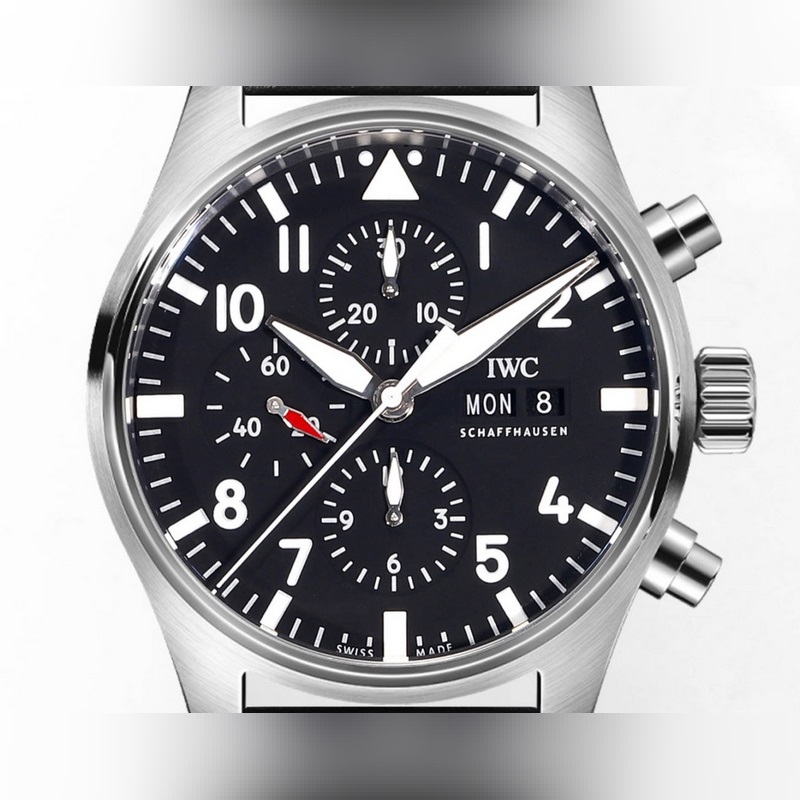 IWC Pilot's Replica Watch IW378003 Rose Gold High-Tech Quality-3