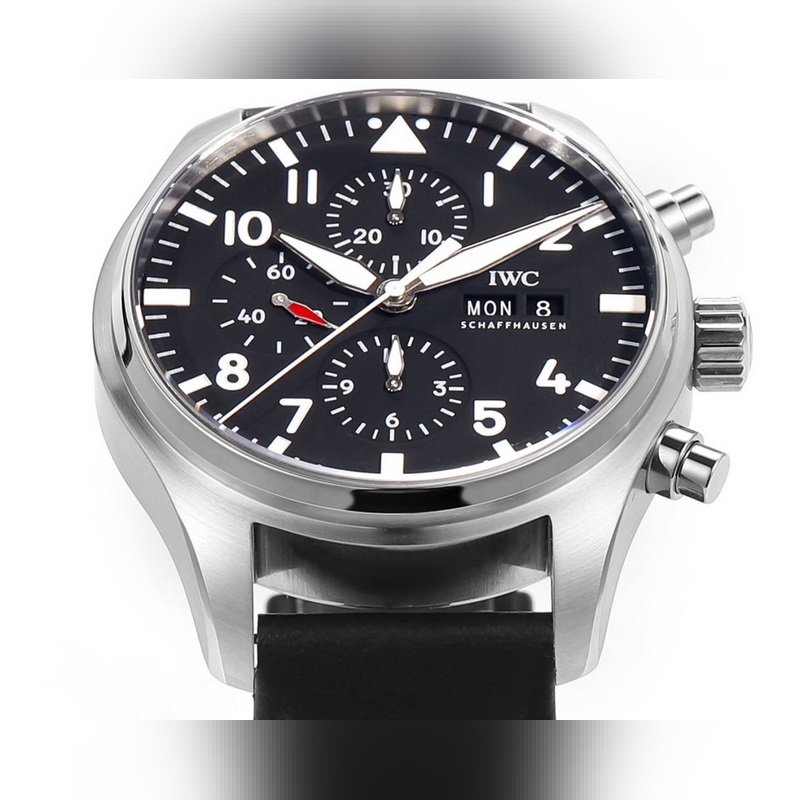 IWC Pilot's Replica Watch IW378003 Rose Gold High-Tech Quality-4