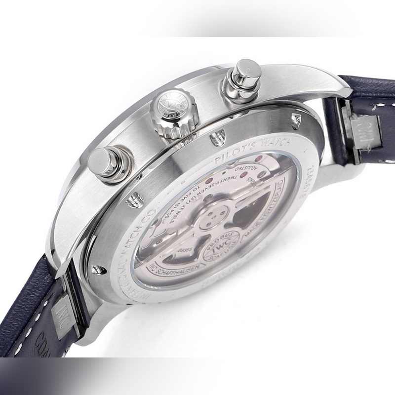 IWC Pilot's Replica Watch IW378003 Rose Gold Timepiece-5