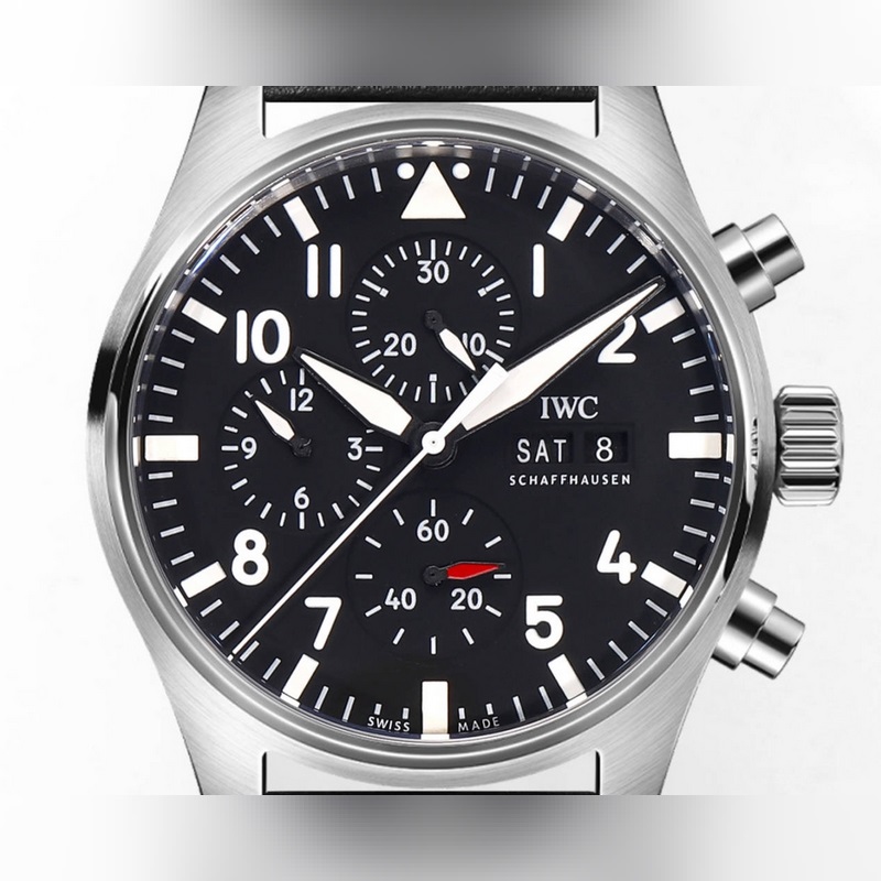 IWC Pilot's Replica Watch IW378003 Rose Gold High-Tech Timepiece-3