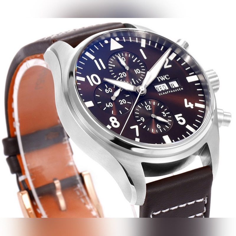 IWC Pilot's Replica Watch IW378003 Rose Gold High-Tech Material-2