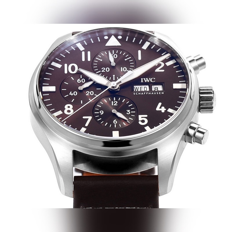 IWC Pilot's Replica Watch IW378003 Rose Gold High-Tech Material-4