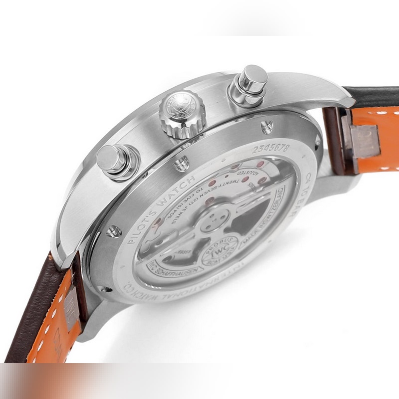 IWC Pilot's Replica Watch IW378003 Rose Gold High-Tech Material-5