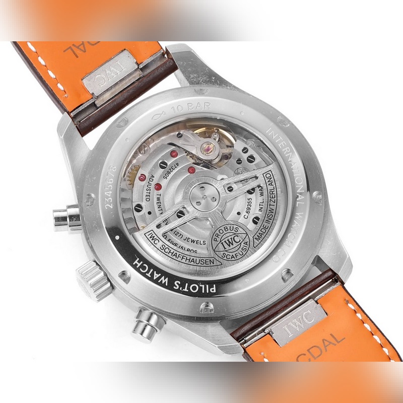 IWC Pilot's Replica Watch IW378003 Rose Gold High-Tech Material-7