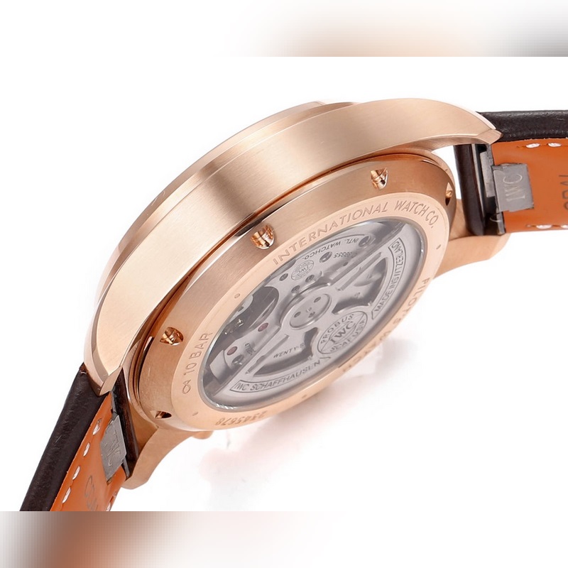 IWC Pilot's Replica Watch IW378003 Rose Gold High Technology-6