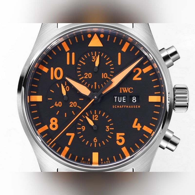 IWC Pilot's Replica Watch IW378003 Rose Gold High-Tech Quality-3