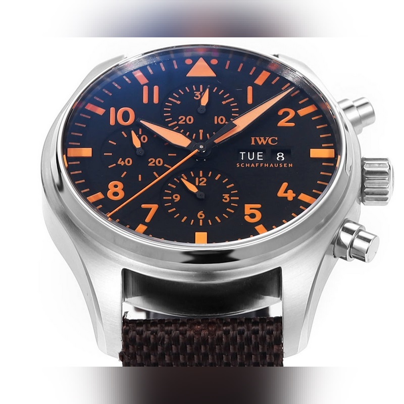IWC Pilot's Replica Watch IW378003 Rose Gold High-Tech Quality-4