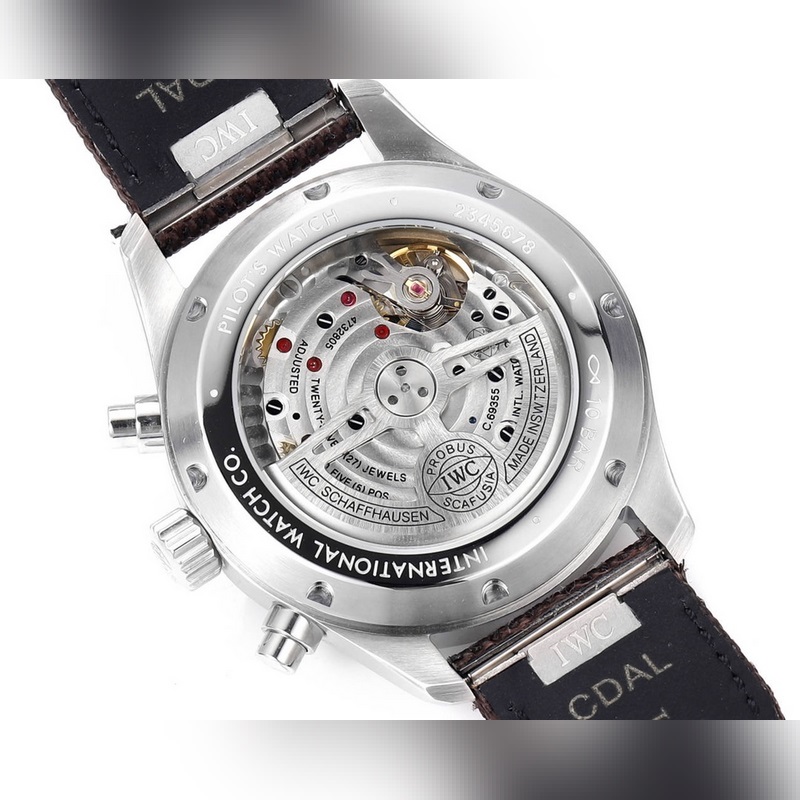 IWC Pilot's Replica Watch IW378003 Rose Gold High-Tech Quality-7