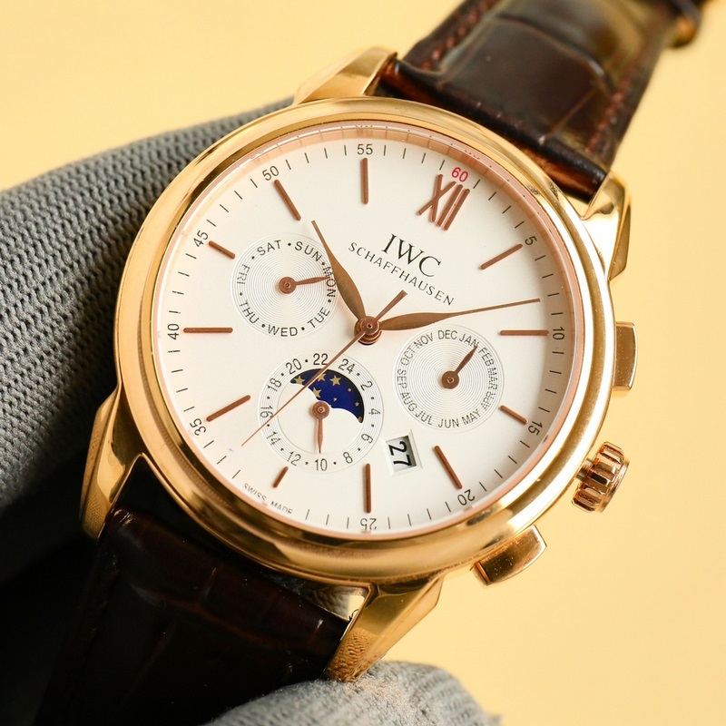 2025 New Multi-Function High-End Automatic Replica Watch IWC Pilot's Replica Watch 9100-3