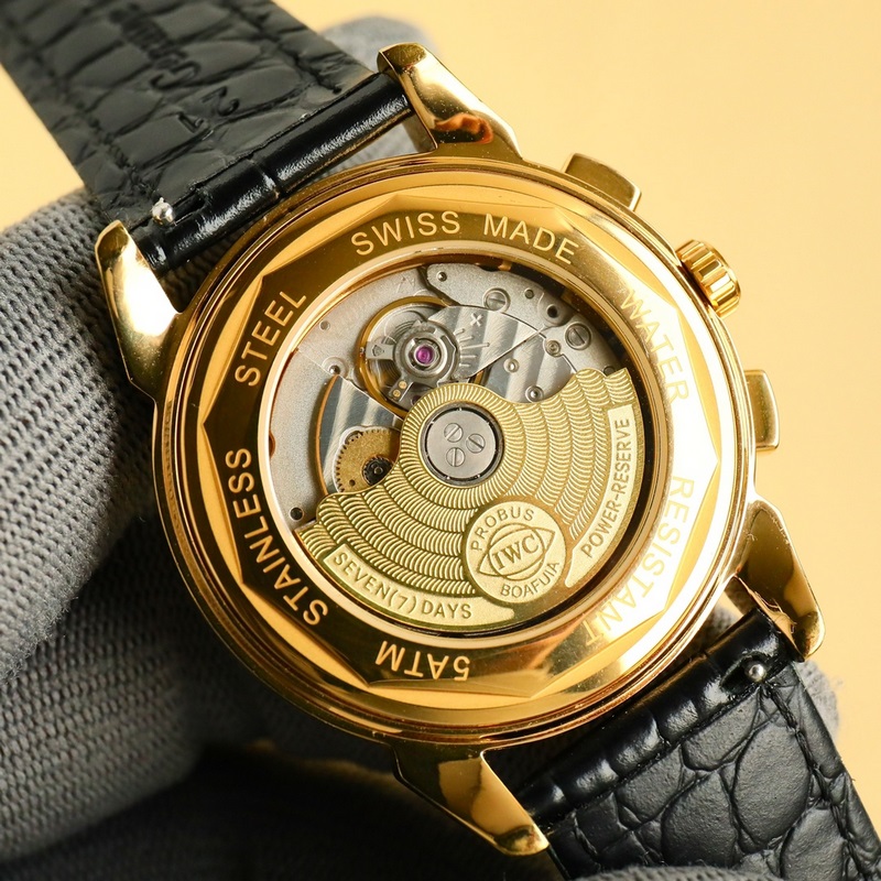 2025 New Multi-Function High-End Automatic Replica Watch IWC Pilot's Replica Watch 9100-8