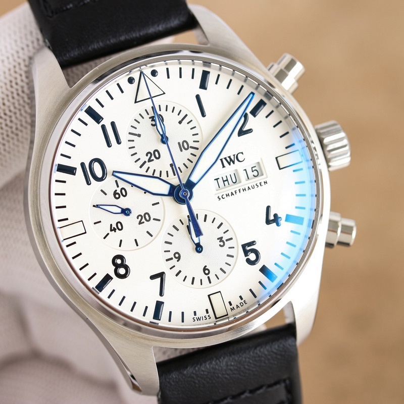 IWC Pilot's Replica Watch IW378003 with High-Tech Rose Gold Coating-4