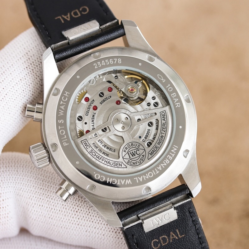 IWC Pilot's Replica Watch IW378003 with High-Tech Rose Gold Coating-7