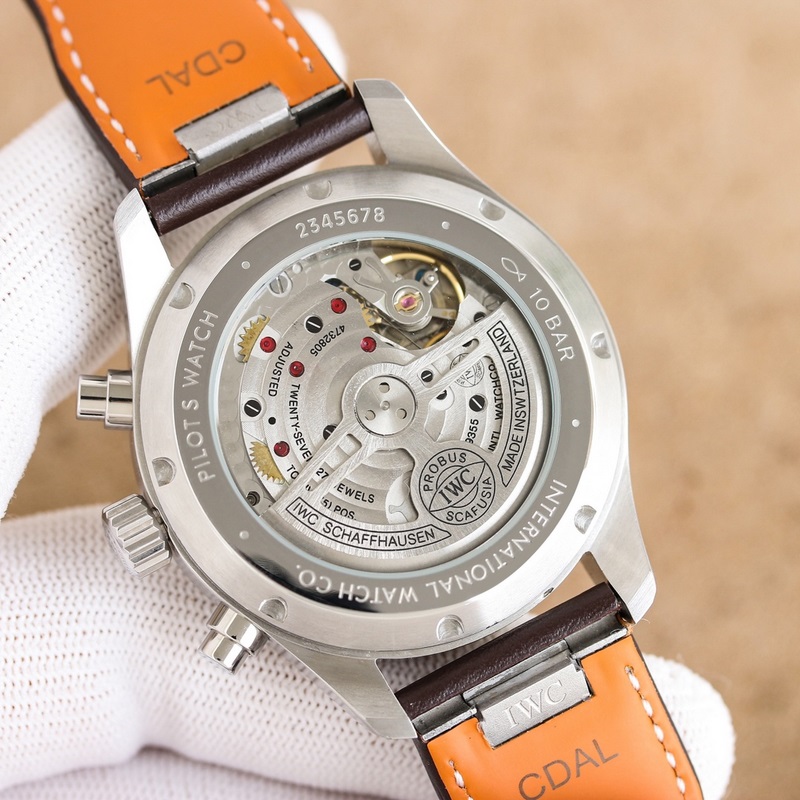 IWC Pilot's Replica Watch IW378003 New High-Tech Rose Gold Plating-7