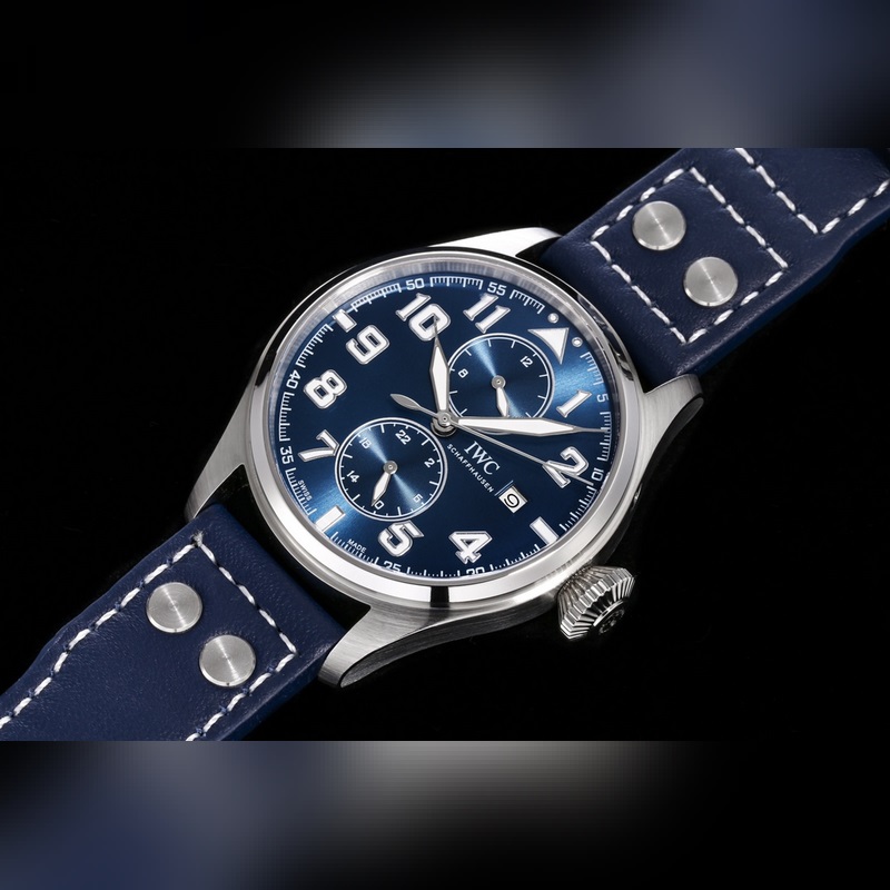 IWC Pilots Replica Watch 2023 New Moon Phase Masterpiece-5