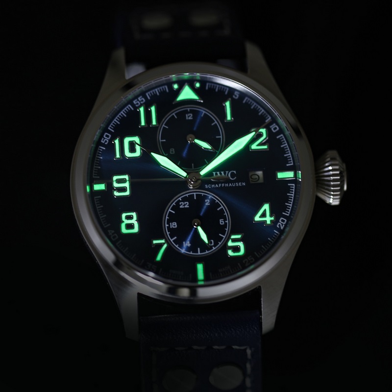 IWC Pilots Replica Watch 2023 New Moon Phase Masterpiece-8