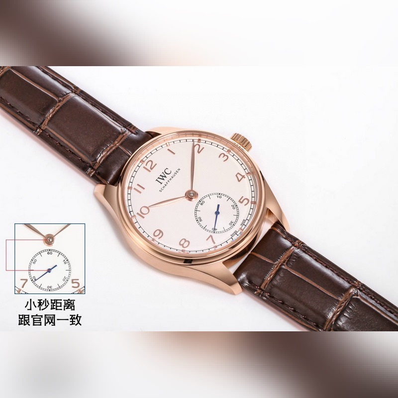 IWC Portuguese Automatic Small Second Replica Watch GR Factory Grade and Quality-5