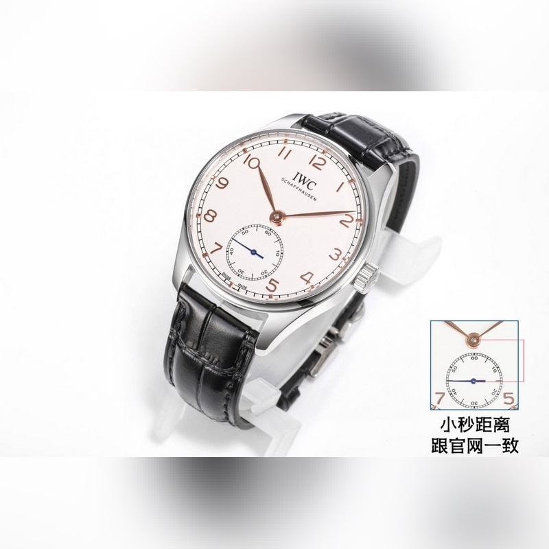 IWC Portuguese Automatic Small Three-Hand Replica Watch GR Factory Version Premium Quality-2