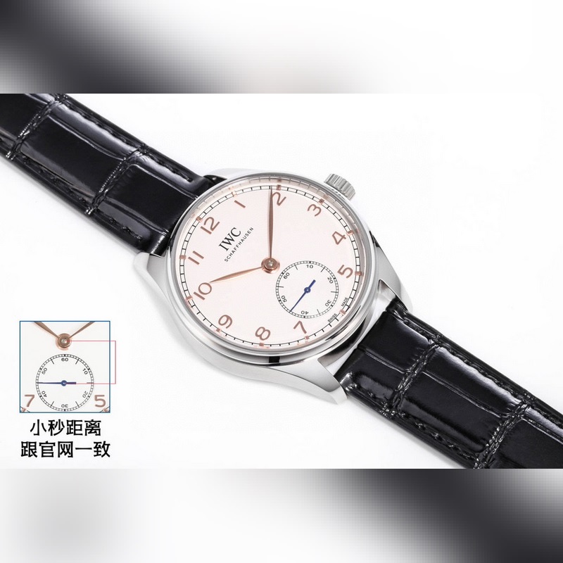 IWC Portuguese Automatic Small Three-Hand Replica Watch GR Factory Version Premium Quality-5