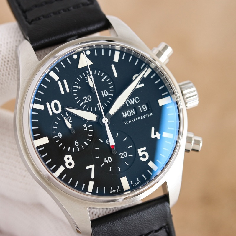 IWC Pilot's Replica Watch IW378003 New High-Tech Rose Gold Coating-3