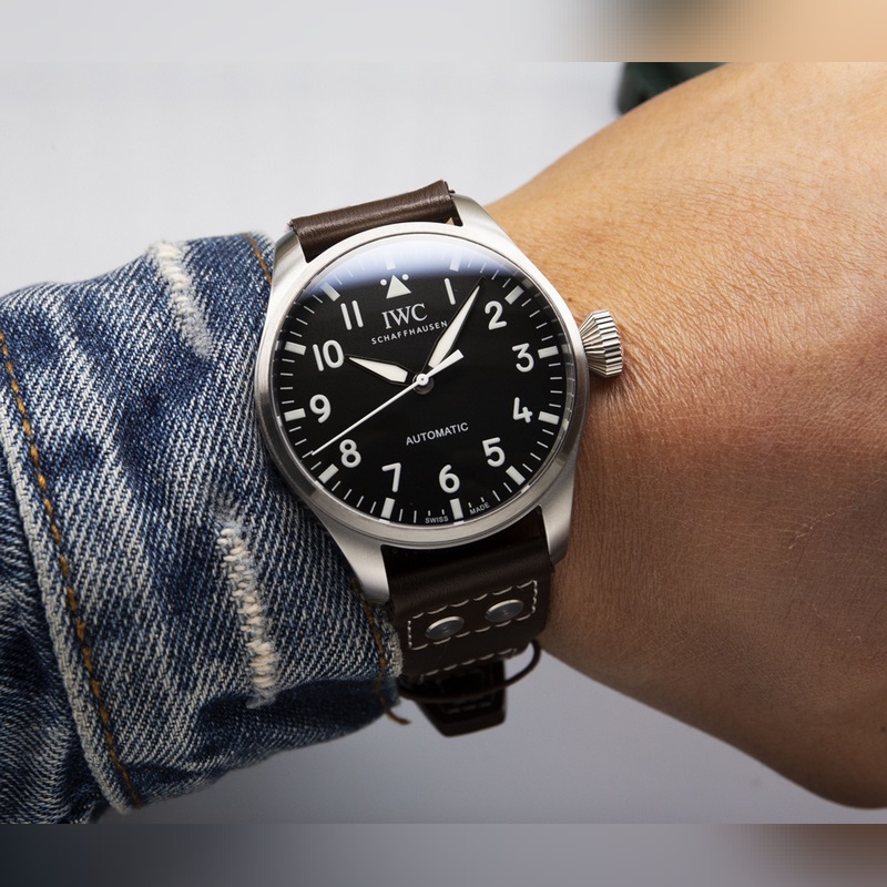 IWC Big Pilot 43mm Wild Masculine Timepiece-2