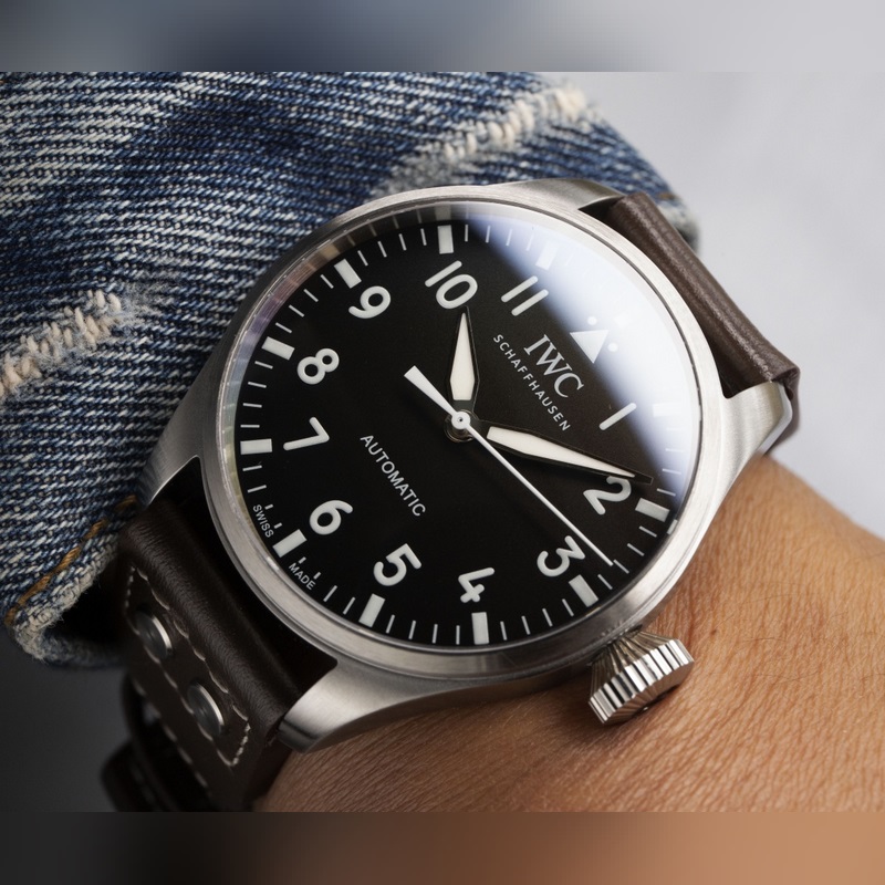 IWC Big Pilot 43mm Wild Masculine Timepiece-5