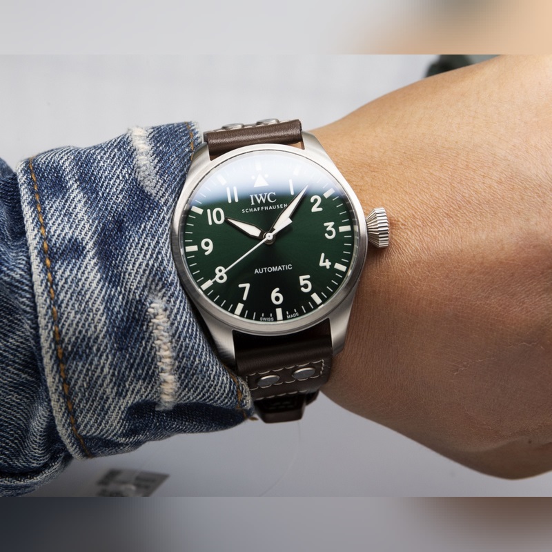 IWC Big Pilot's Replica Watch 43mm Bold Masculine Design-2