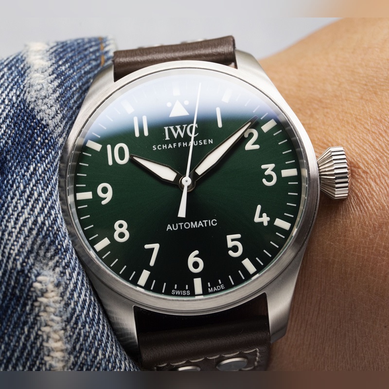 IWC Big Pilot's Replica Watch 43mm Bold Masculine Design-3
