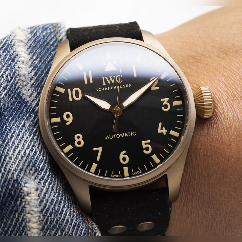 IWC Big Pilot's Replica Watch 43mm Bold&Rugged Design-3