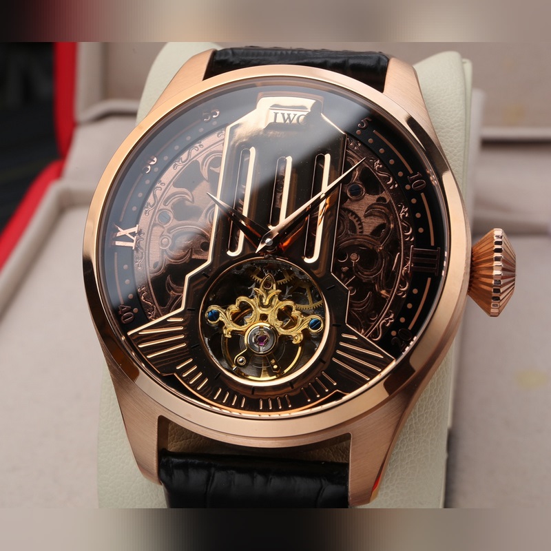 IWC Big Pilot's Replica Watch Tourbillon 46mm Schaffhausen Masterful Quality-3