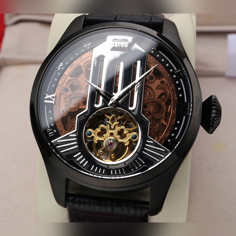 IWC Big Pilot's Replica Watch Tourbillon 46mm Schaffhausen Masterful Quality-5