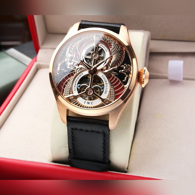 IWC Pilot's Replica Watch Big Pilot Tourbillon 46mm Exquisite Craftsmanship-4