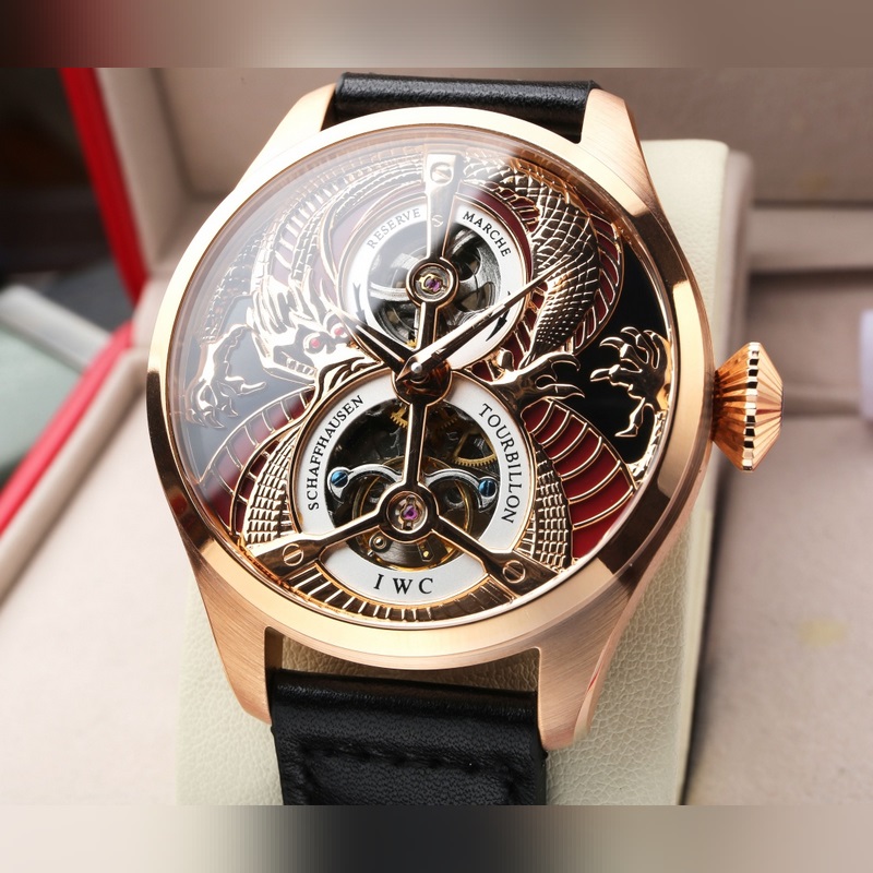 IWC Pilot's Replica Watch Big Pilot Tourbillon 46mm Exquisite Craftsmanship-5