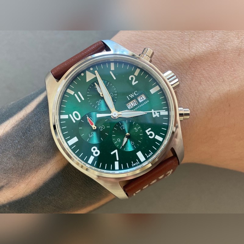 IWC Pilot's Replica Watch IW388108 AMG Engineering Collaboration Exquisite Design-6