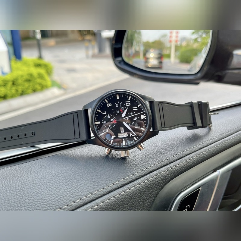 IWC Pilot's Series Multifunctional Men's Replica Watch Elegant Premium Quality-2