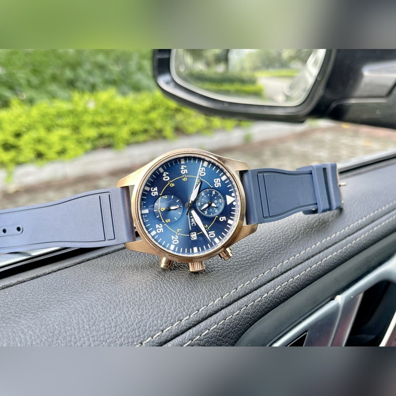 IWC Pilot's Replica Watch New Automatic Mechanical Model Launch-5