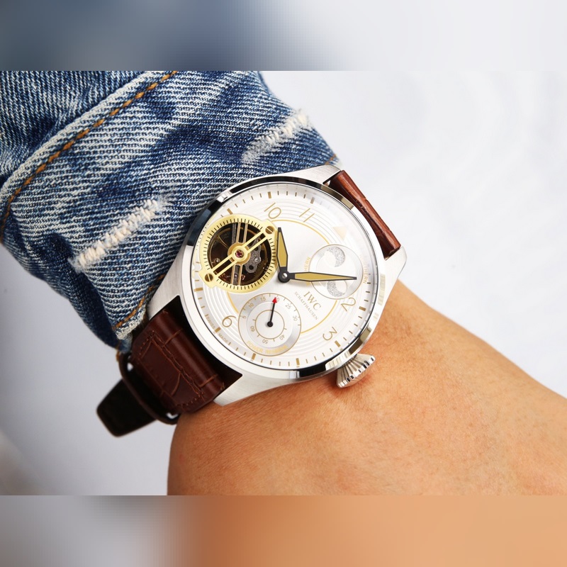 IWC Pilot's Replica Watch Big Pilot's Series Constant Force Tourbillon 0 Hour Power Reserve-2