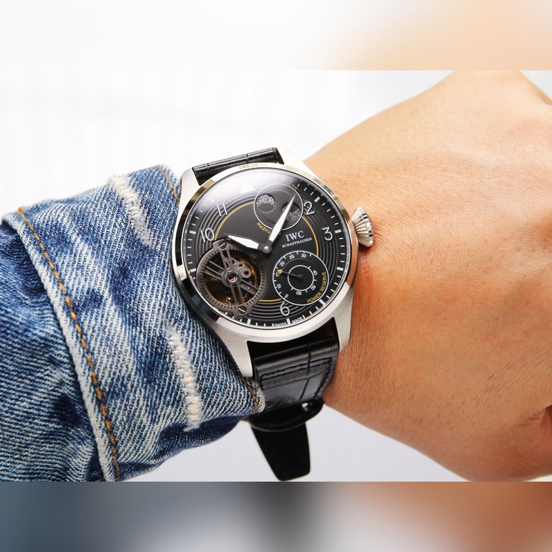 IWC Pilot's Replica Watch Big Pilot's Series Constant Force Tourbillon 0 Hour Power Reserve-3