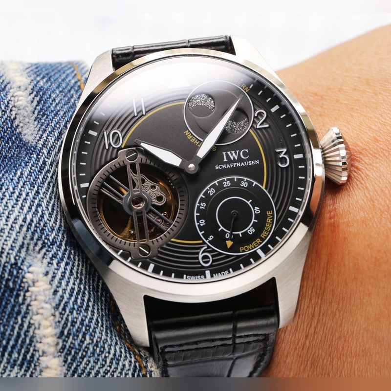 IWC Pilot's Replica Watch Big Pilot's Series Constant Force Tourbillon 0 Hour Power Reserve-4