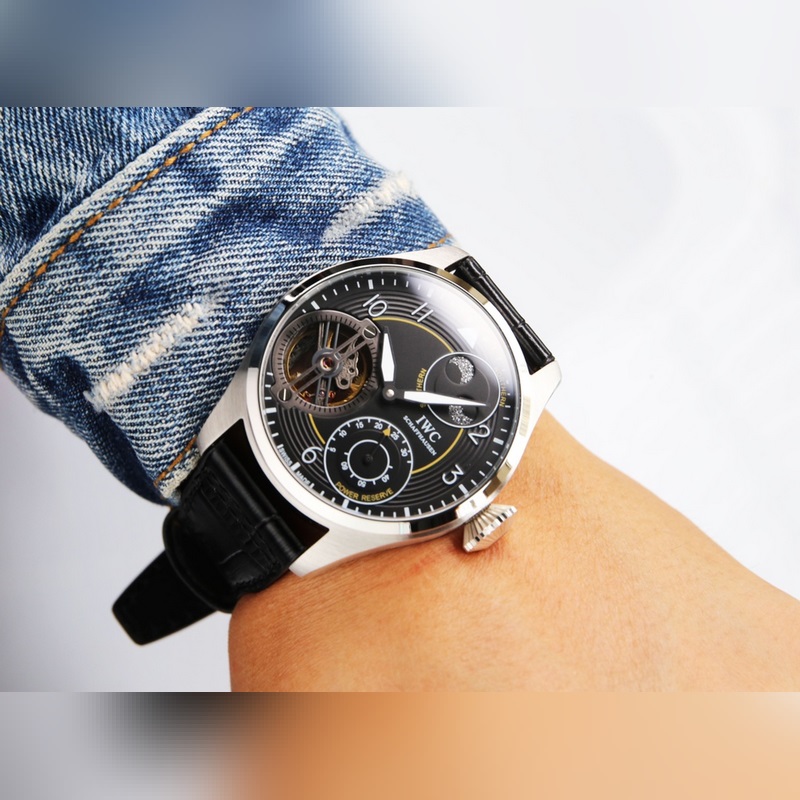 IWC Pilot's Replica Watch Big Pilot's Series Constant Force Tourbillon 0 Hour Power Reserve-5