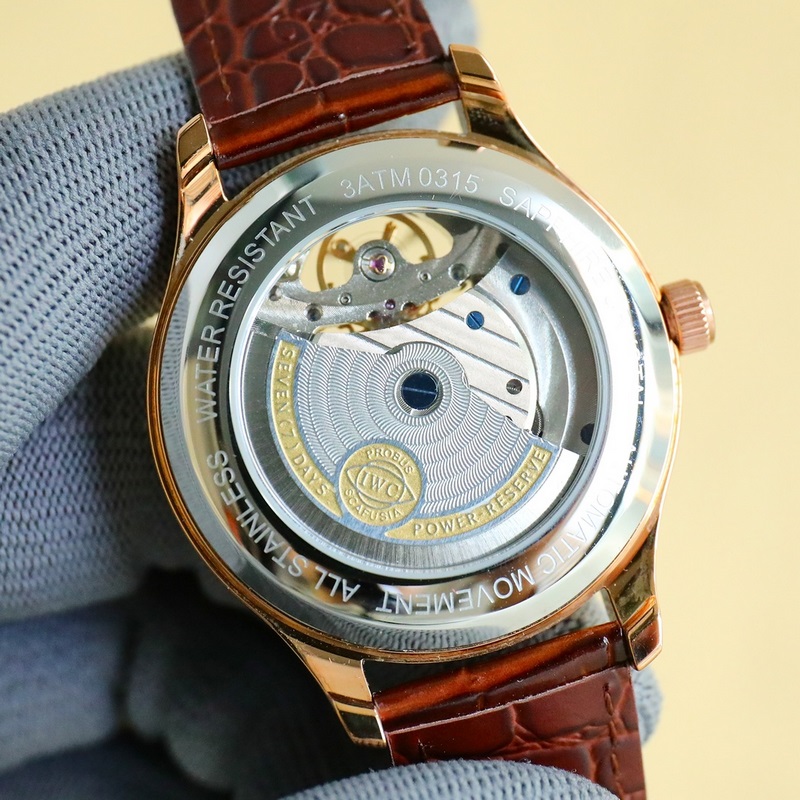 IWC New Model Pilot's Replica Watch Automatic Classic Design Men's Timepiece-7