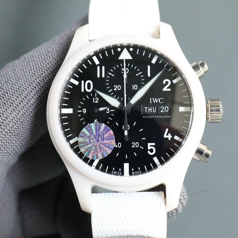 IWC Pilot's Chronograph Enhanced Ceramics Market Leading Quality-2