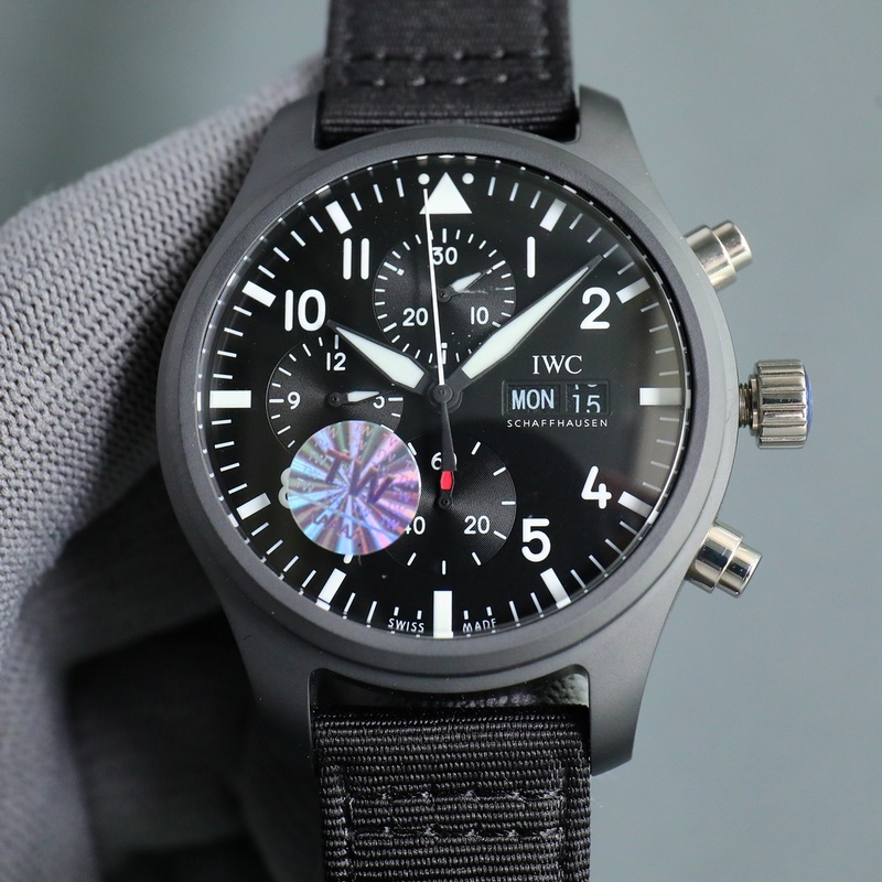 IWC Pilot's Chronograph Enhanced Ceramics Market Leading Quality-3