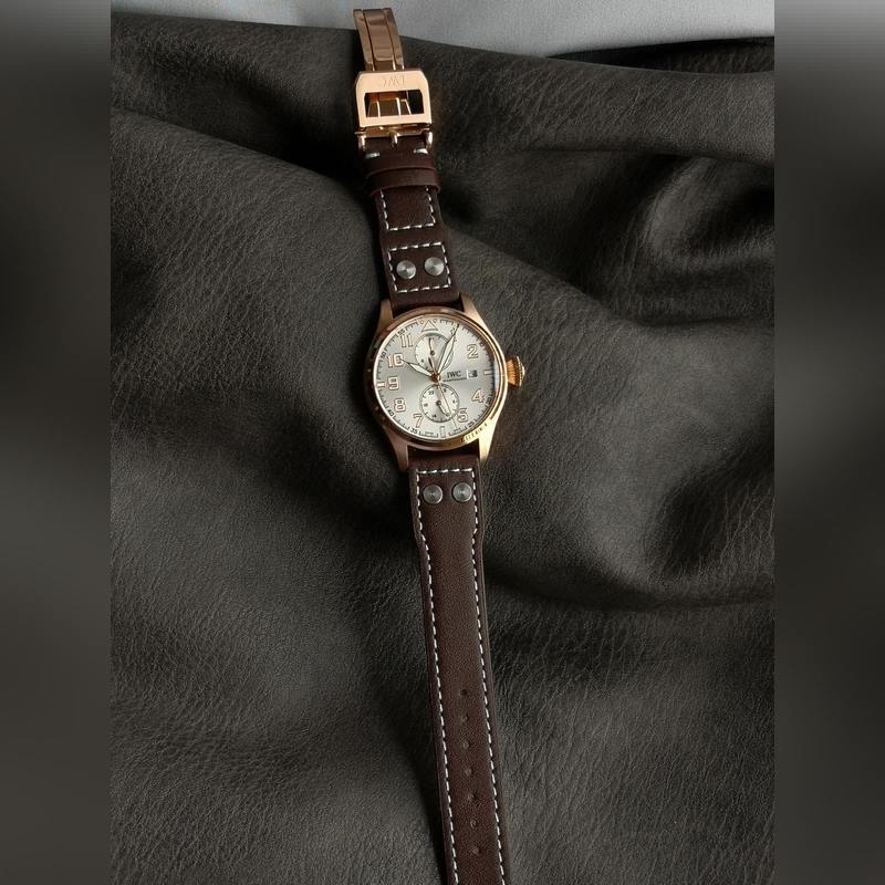 IWC Pilot's Long Power Reserve Moonphase New Arrival Stunning Design-1